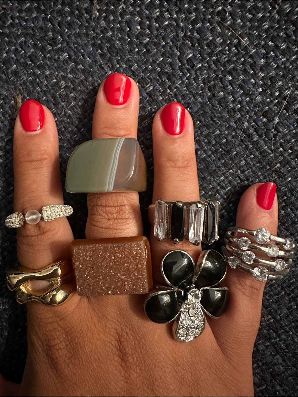 Assorted Women's Statement Rings - Picture 2 of 3